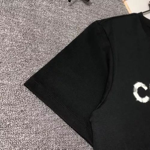 Cheap Chanel T-Shirts Short Sleeved For Unisex #1350752 Replica Wholesale [$42.00 USD] [ITEM#1350752] on Replica Chanel T-Shirts