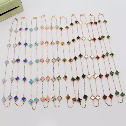 Cheap Van Cleef &amp; Arpels Necklaces For Women #1350797 Replica Wholesale [$39.00 USD] [ITEM#1350797] on Replica Van Cleef &amp; Arpels Necklaces
