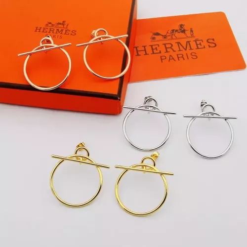 Cheap Hermes Earrings For Women #1350874 Replica Wholesale [$25.00 USD] [ITEM#1350874] on Replica Hermes Earrings