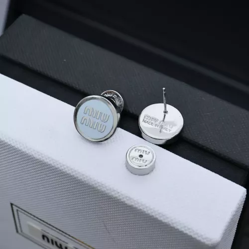 Cheap MIU MIU Earrings For Women #1350881 Replica Wholesale [$27.00 USD] [ITEM#1350881] on Replica MIU MIU Earrings