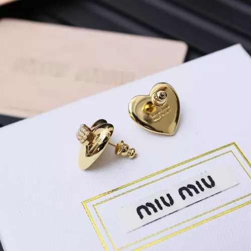 Cheap MIU MIU Earrings For Women #1350889 Replica Wholesale [$25.00 USD] [ITEM#1350889] on Replica MIU MIU Earrings