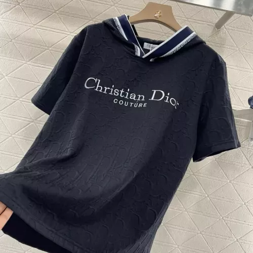 Cheap Christian Dior Tracksuits Short Sleeved For Women #1350890 Replica Wholesale [$72.00 USD] [ITEM#1350890] on Replica Christian Dior Tracksuits