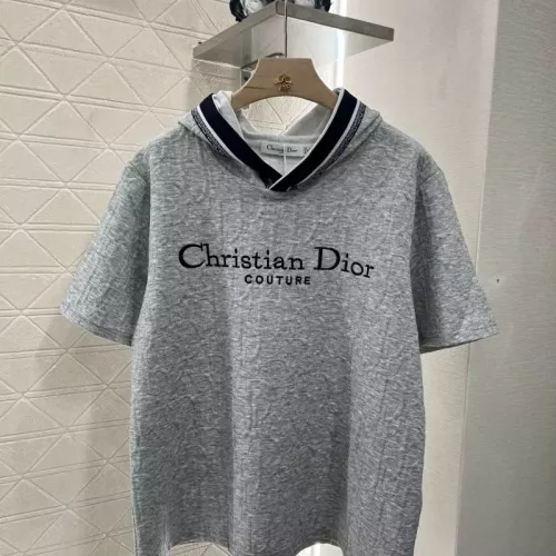 Cheap Christian Dior Tracksuits Short Sleeved For Women #1350891 Replica Wholesale [$72.00 USD] [ITEM#1350891] on Replica Christian Dior Tracksuits