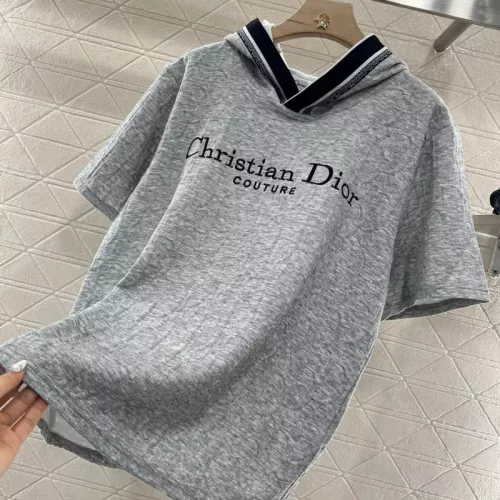 Cheap Christian Dior Tracksuits Short Sleeved For Women #1350891 Replica Wholesale [$72.00 USD] [ITEM#1350891] on Replica Christian Dior Tracksuits