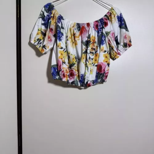 Cheap Dolce &amp; Gabbana D&amp;G Tracksuits Short Sleeved For Women #1350892 Replica Wholesale [$100.00 USD] [ITEM#1350892] on Replica Dolce &amp; Gabbana D&amp;G Tracksuits