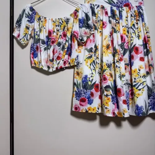 Dolce & Gabbana D&G Tracksuits Short Sleeved For Women #1350895