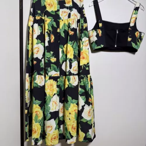 Cheap Dolce &amp; Gabbana D&amp;G Tracksuits Sleeveless For Women #1350898 Replica Wholesale [$105.00 USD] [ITEM#1350898] on Replica Dolce &amp; Gabbana D&amp;G Tracksuits