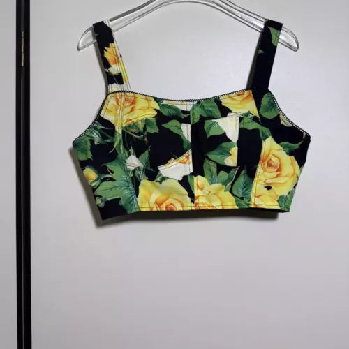 Cheap Dolce &amp; Gabbana D&amp;G Tracksuits Sleeveless For Women #1350898 Replica Wholesale [$105.00 USD] [ITEM#1350898] on Replica Dolce &amp; Gabbana D&amp;G Tracksuits