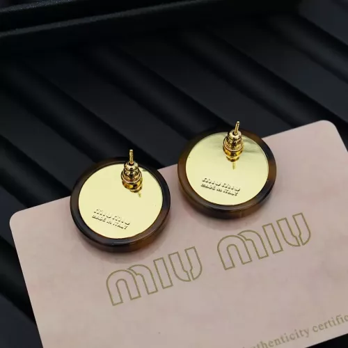 Cheap MIU MIU Earrings For Women #1350899 Replica Wholesale [$29.00 USD] [ITEM#1350899] on Replica MIU MIU Earrings