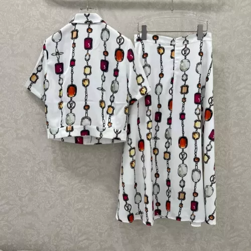 Cheap Louis Vuitton LV Tracksuits Short Sleeved For Women #1350904 Replica Wholesale [$155.00 USD] [ITEM#1350904] on Replica Louis Vuitton LV Tracksuits
