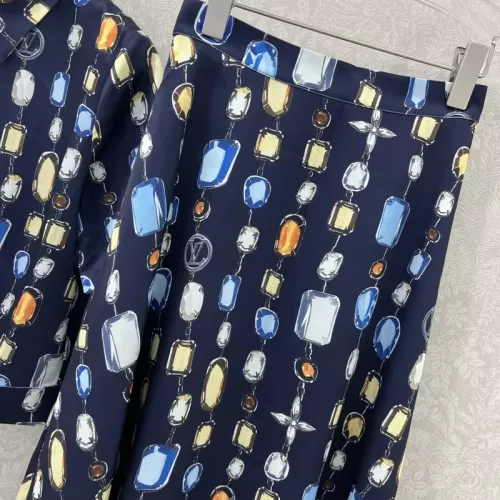 Cheap Louis Vuitton LV Tracksuits Short Sleeved For Women #1350905 Replica Wholesale [$155.00 USD] [ITEM#1350905] on Replica Louis Vuitton LV Tracksuits