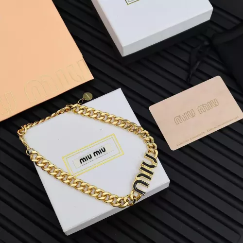 Cheap MIU MIU Necklaces #1350910 Replica Wholesale [$32.00 USD] [ITEM#1350910] on Replica MIU MIU Necklaces