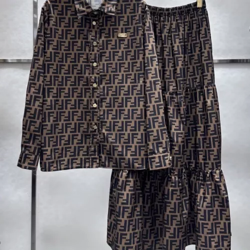 Fendi Tracksuits Long Sleeved For Women #1350915
