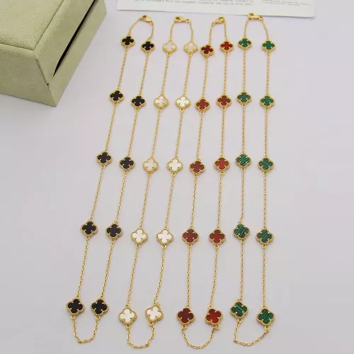Cheap Van Cleef &amp; Arpels Necklaces For Women #1350925 Replica Wholesale [$39.00 USD] [ITEM#1350925] on Replica Van Cleef &amp; Arpels Necklaces