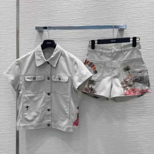 Christian Dior Tracksuits Short Sleeved For Women #1350951