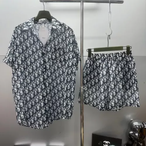 Cheap Christian Dior Tracksuits Short Sleeved For Women #1350952 Replica Wholesale [$76.00 USD] [ITEM#1350952] on Replica Christian Dior Tracksuits