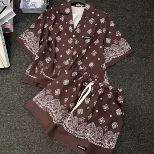 MIU MIU Tracksuits Short Sleeved For Women #1350971