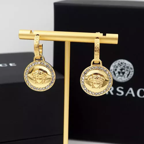 Cheap Versace Earrings For Women #1350994 Replica Wholesale [$27.00 USD] [ITEM#1350994] on Replica Versace Earrings