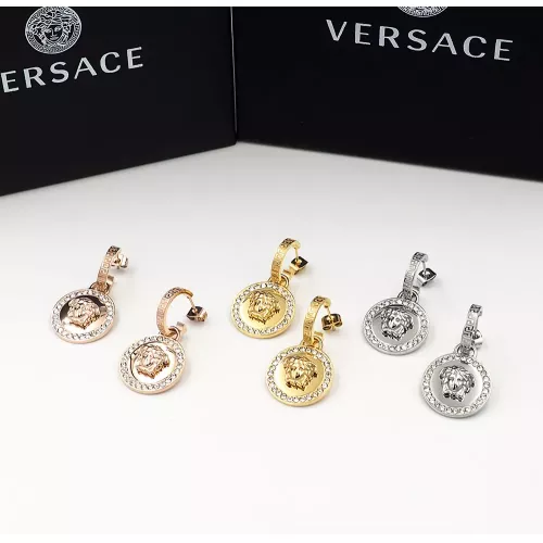 Cheap Versace Earrings For Women #1350994 Replica Wholesale [$27.00 USD] [ITEM#1350994] on Replica Versace Earrings