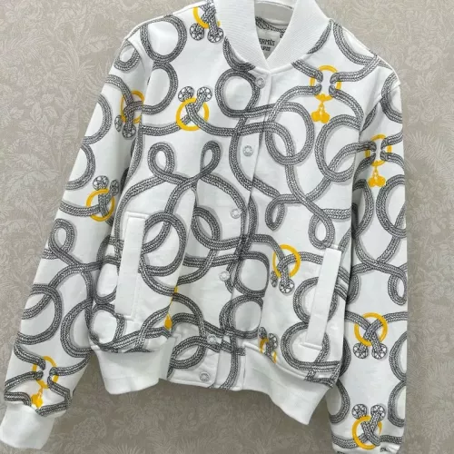 Cheap Hermes Jackets Long Sleeved For Women #1351032 Replica Wholesale [$135.00 USD] [ITEM#1351032] on Replica Hermes Jackets