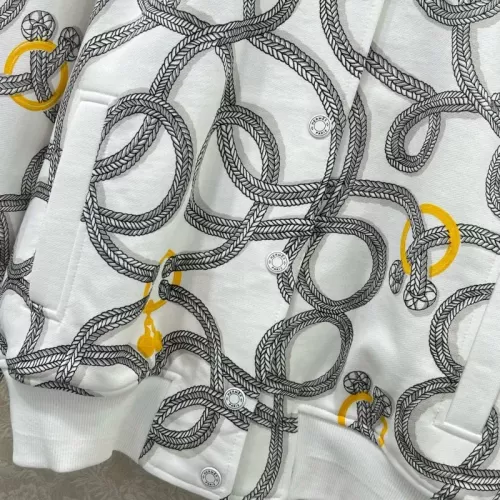 Cheap Hermes Jackets Long Sleeved For Women #1351032 Replica Wholesale [$135.00 USD] [ITEM#1351032] on Replica Hermes Jackets