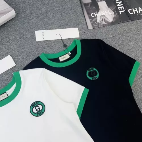 Cheap Gucci T-Shirts Short Sleeved For Women #1351044 Replica Wholesale [$48.00 USD] [ITEM#1351044] on Replica Gucci T-Shirts
