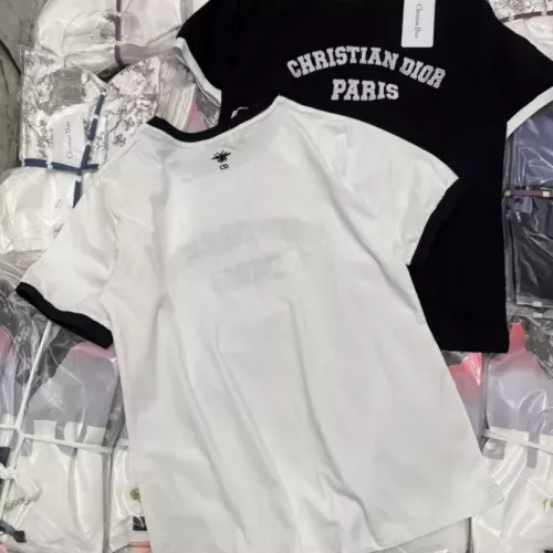 Cheap Christian Dior T-Shirts Short Sleeved For Women #1351045 Replica Wholesale [$48.00 USD] [ITEM#1351045] on Replica Christian Dior T-Shirts