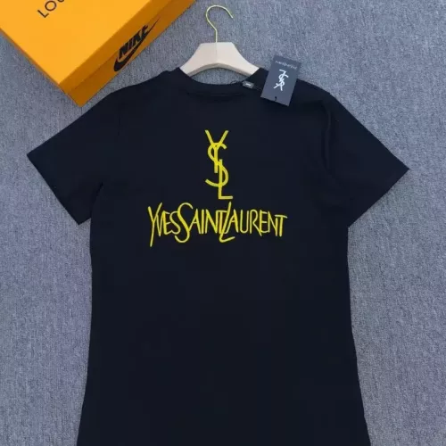Cheap Yves Saint Laurent YSL T-shirts Short Sleeved For Women #1351050 Replica Wholesale [$48.00 USD] [ITEM#1351050] on Replica Yves Saint Laurent YSL T-shirts