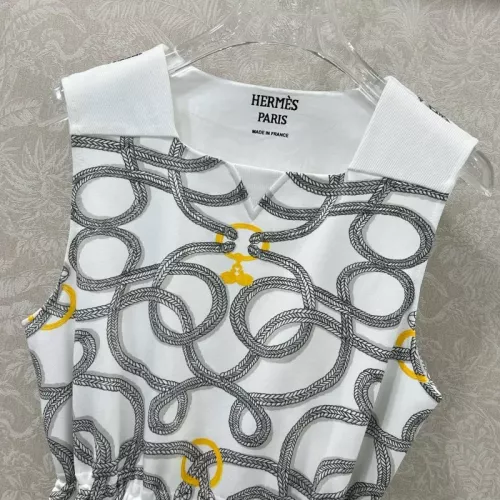 Cheap Hermes Dresses Sleeveless For Women #1351074 Replica Wholesale [$122.00 USD] [ITEM#1351074] on Replica Hermes Dresses