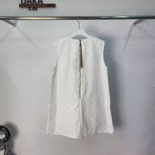 Cheap Louis Vuitton LV Dresses Sleeveless For Women #1351075 Replica Wholesale [$72.00 USD] [ITEM#1351075] on Replica Louis Vuitton LV Dresses