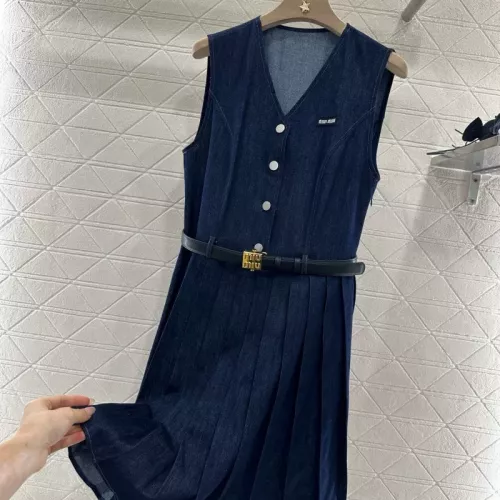 MIU MIU Dresses Sleeveless For Women #1351077