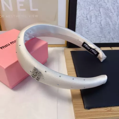 Cheap MIU MIU Headband For Women #1351084 Replica Wholesale [$25.00 USD] [ITEM#1351084] on Replica MIU MIU Headband