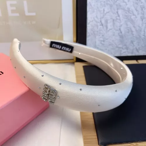 Cheap MIU MIU Headband For Women #1351084 Replica Wholesale [$25.00 USD] [ITEM#1351084] on Replica MIU MIU Headband