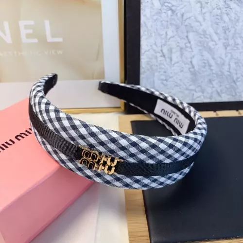 Cheap MIU MIU Headband For Women #1351087 Replica Wholesale [$27.00 USD] [ITEM#1351087] on Replica MIU MIU Headband