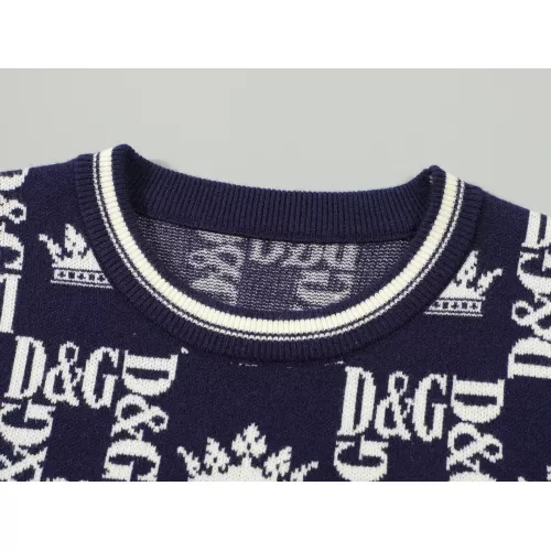 Cheap Dolce &amp; Gabbana D&amp;G Sweaters Long Sleeved For Men #1351095 Replica Wholesale [$42.00 USD] [ITEM#1351095] on Replica Dolce &amp; Gabbana D&amp;G Sweaters