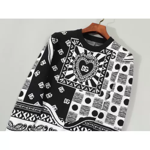 Cheap Dolce &amp; Gabbana D&amp;G Sweaters Long Sleeved For Men #1351098 Replica Wholesale [$42.00 USD] [ITEM#1351098] on Replica Dolce &amp; Gabbana D&amp;G Sweaters
