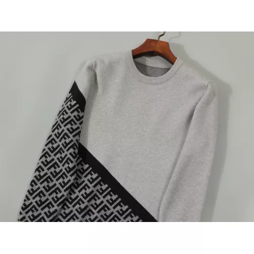 Cheap Fendi Sweaters Long Sleeved For Men #1351103 Replica Wholesale [$42.00 USD] [ITEM#1351103] on Replica Fendi Sweaters