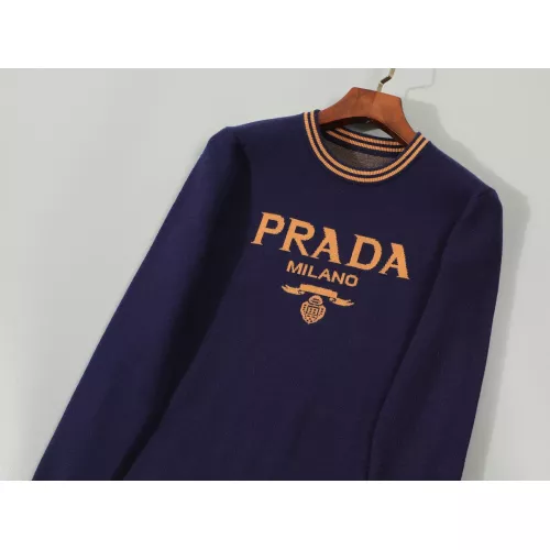 Cheap Prada Sweaters Long Sleeved For Men #1351124 Replica Wholesale [$42.00 USD] [ITEM#1351124] on Replica Prada Sweaters