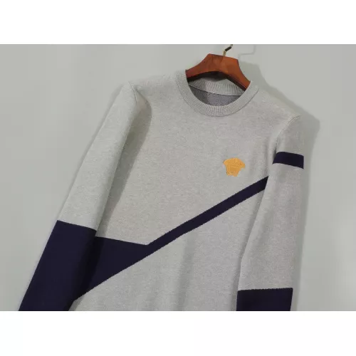 Cheap Versace Sweaters Long Sleeved For Men #1351126 Replica Wholesale [$42.00 USD] [ITEM#1351126] on Replica Versace Sweaters