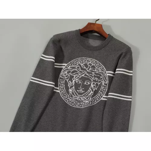 Cheap Versace Sweaters Long Sleeved For Men #1351128 Replica Wholesale [$42.00 USD] [ITEM#1351128] on Replica Versace Sweaters