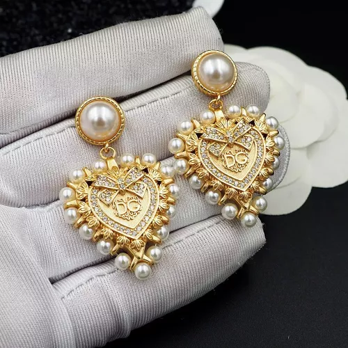 Cheap Dolce &amp; Gabbana D&amp;G Earrings For Women #1351156 Replica Wholesale [$29.00 USD] [ITEM#1351156] on Replica Dolce &amp; Gabbana D&amp;G Earrings