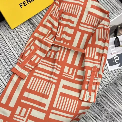 Cheap Fendi Dresses Long Sleeved For Women #1351222 Replica Wholesale [$85.00 USD] [ITEM#1351222] on Replica Fendi Dresses
