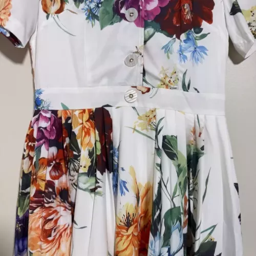 Cheap Dolce &amp; Gabbana Dresses Short Sleeved For Women #1351227 Replica Wholesale [$112.00 USD] [ITEM#1351227] on Replica Dolce &amp; Gabbana Dresses