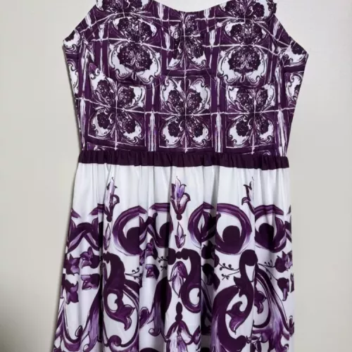 Cheap Dolce &amp; Gabbana Dresses Sleeveless For Women #1351228 Replica Wholesale [$108.00 USD] [ITEM#1351228] on Replica Dolce &amp; Gabbana Dresses