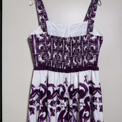 Cheap Dolce &amp; Gabbana Dresses Sleeveless For Women #1351228 Replica Wholesale [$108.00 USD] [ITEM#1351228] on Replica Dolce &amp; Gabbana Dresses