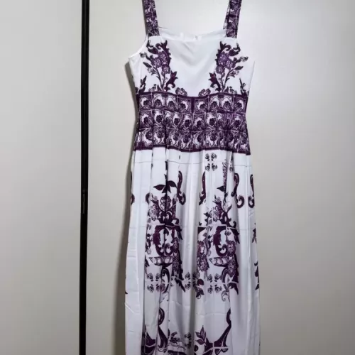 Cheap Dolce &amp; Gabbana Dresses Sleeveless For Women #1351229 Replica Wholesale [$108.00 USD] [ITEM#1351229] on Replica Dolce &amp; Gabbana Dresses