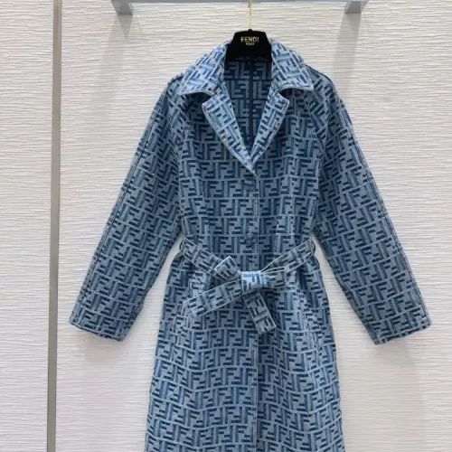 Fendi Coat Long Sleeved For Women #1351269