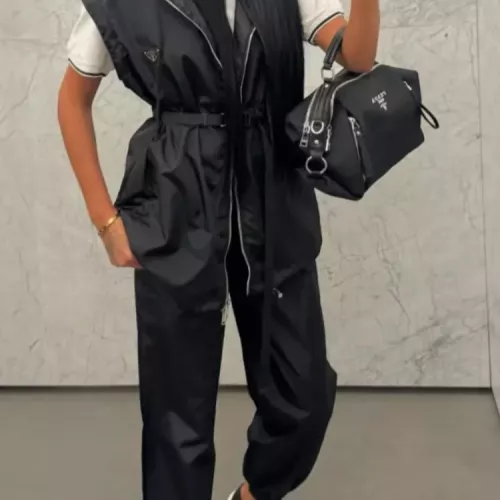 Cheap Prada Tracksuits Long Sleeved For Women #1351290 Replica Wholesale [$128.00 USD] [ITEM#1351290] on Replica Prada Tracksuits