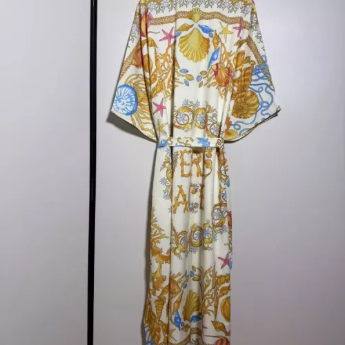 Cheap Versace Dresses Middle Sleeved For Women #1351320 Replica Wholesale [$105.00 USD] [ITEM#1351320] on Replica Versace Dresses