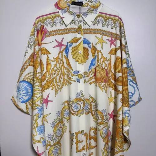 Cheap Versace Dresses Middle Sleeved For Women #1351320 Replica Wholesale [$105.00 USD] [ITEM#1351320] on Replica Versace Dresses
